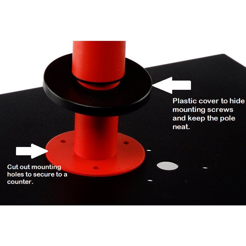 Pivot Pole Mount - Desktop - Taunton Tech